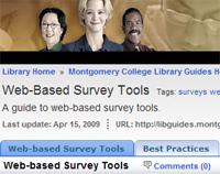 New at MC-Libraries: Web-based Survey Tools LibGuide - Inside MC ...