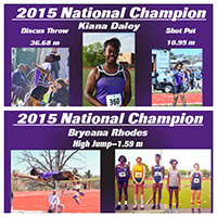 MC Women's Track and Field Team Brings Home Three National Championships