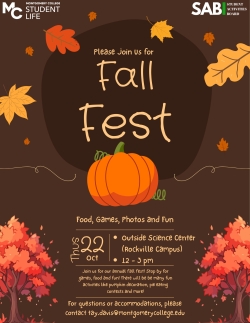 Fall Fest at Rockville Campus