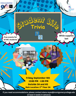 Student Life Trivia - Germantown Student Life
