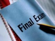 Change in Spring 2012 Final Exam Schedule