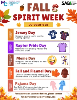 Fall Spirit Week at Rockville